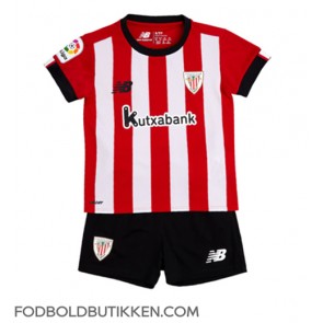 Athletic Bilbao Hjemmebanetrøje Børn 2022-23 Kortærmet (+ Korte bukser)